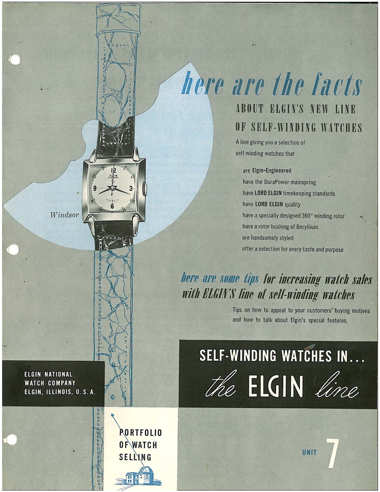 GeneJockey's Elgin Watch Blog: Elgin's Swiss Automatics