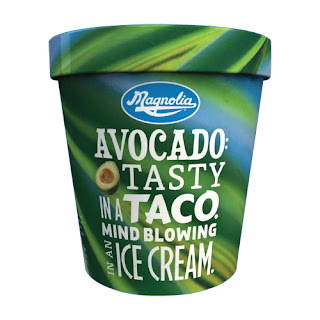 Avocado Tasty in a Taco Avocado Ice cream