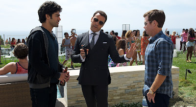 Kevin Connolly and Jeremy Piven in the Entourage Movie