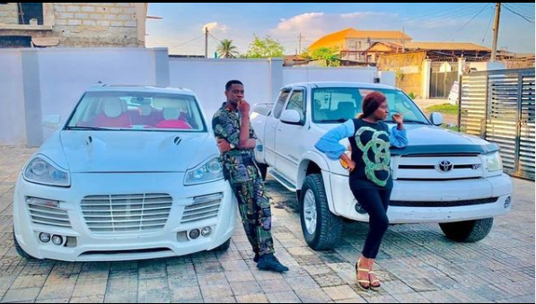 Yoruba Actors, Adedimeji Lateef And Adebimpe Oyebade buys a new car the same day(Photo)