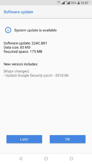 Nokia 7 receiving June 2018 Android Security update