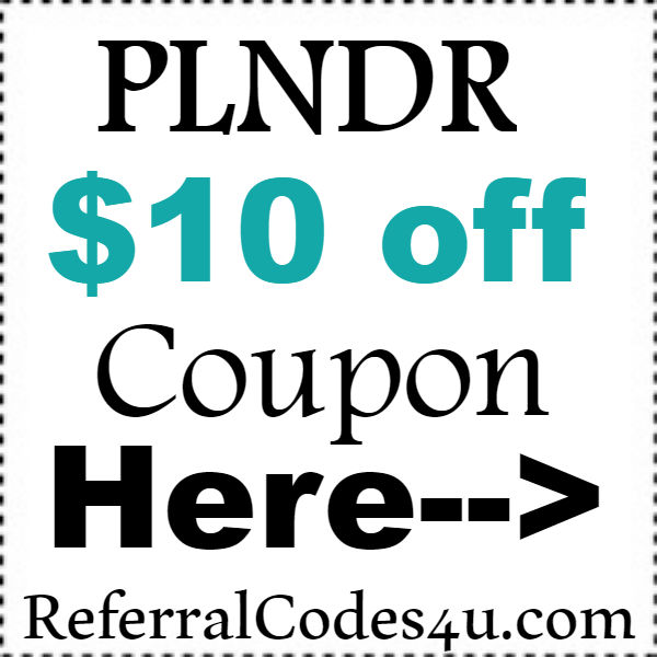 Plndr.com Promo Code 2016-2021, Plndr Free Shipping Coupon September, October, November