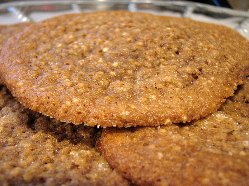 Ashleigh's Kitchen Ginger Molasses Quinoa Cookies