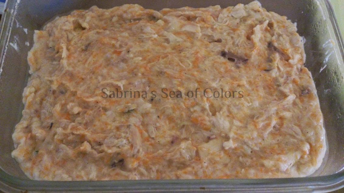 Croquetas caseras de pollo y zanahoria Sabrina´s Sea of Colors