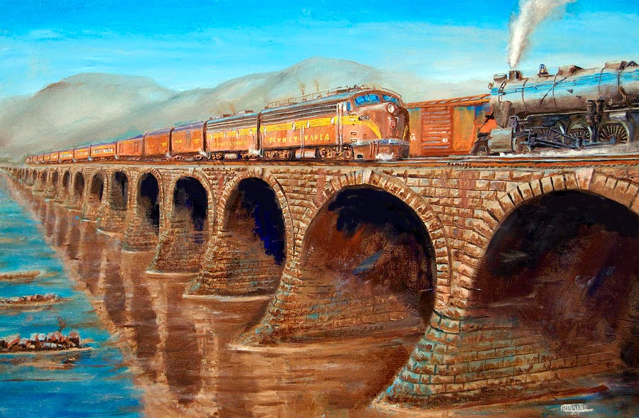 transpress nz The Rockville Bridge, Pennsylvania, the longest stone