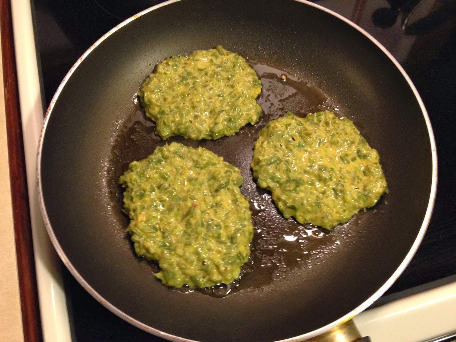 Green bean fritters