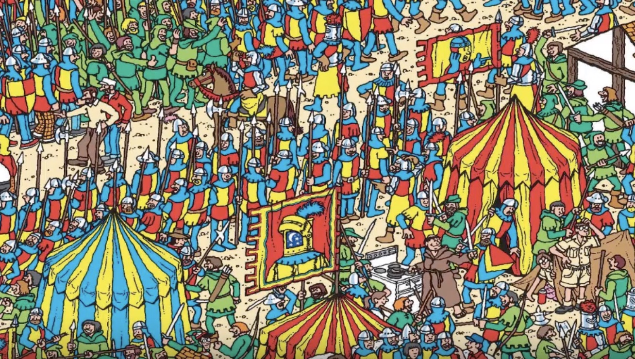 Ever read the book Where’s Waldo? 