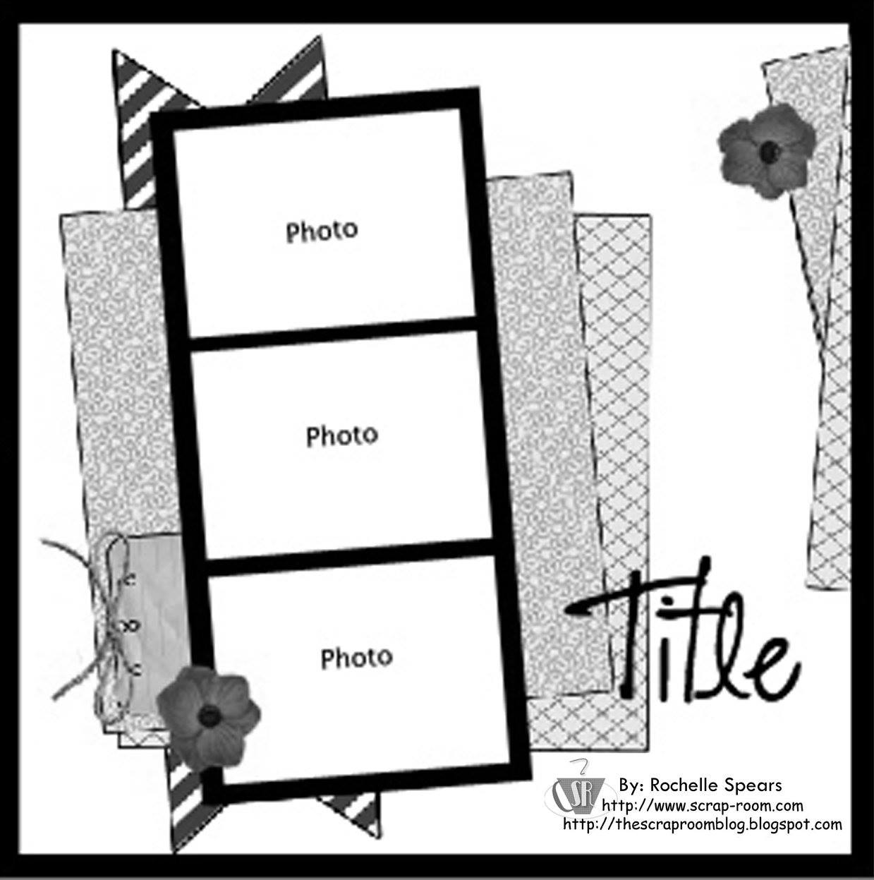 Ashley's Scrapbooking I Love to Sew The ScrapRoom Kit Club