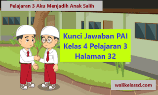 Kunci Jawaban Pai Kelas 4 Pelajaran 3 Halaman 32 Wali Kelas Sd
