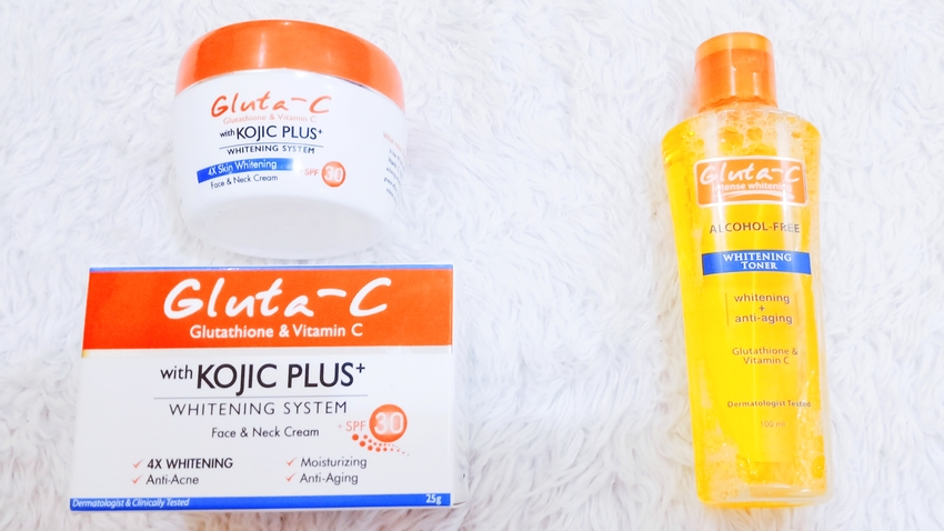 The Graceful Mist: SKINCARE REVIEW | Gluta-C: Glutathione and Vitamin C with Kojic+ Whitening  gluta c face and neck cream