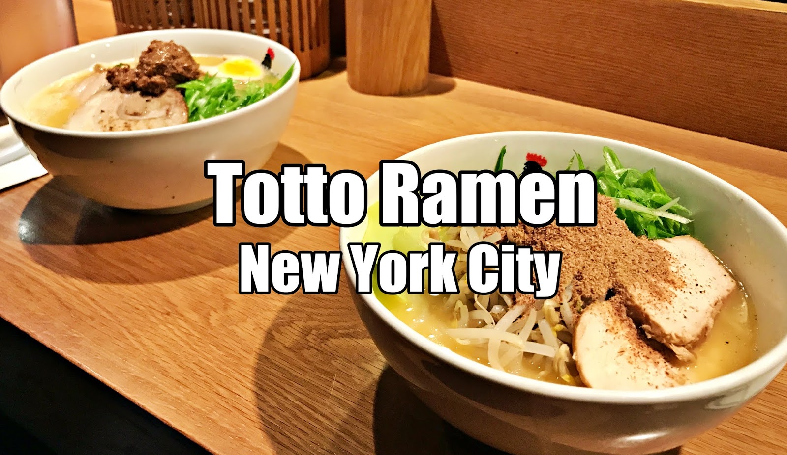 [NYC Midtown] Totto Ramen Still one of my favorite ramen spots