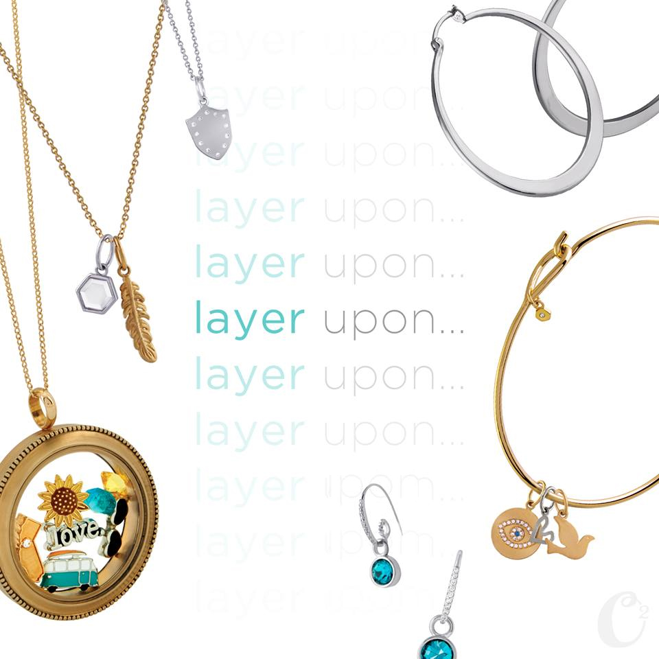 Layer your Origami Owl pieces to create a look that is totally you!  | Shop StoriedCharms.com