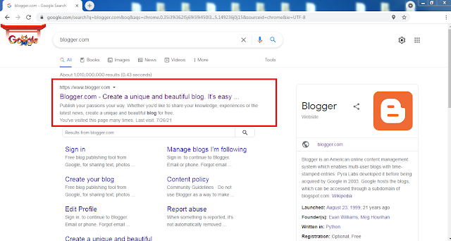 HOW TO CREATE FREE BLOGGER ON BLOGSPOT FOR LIFETIME