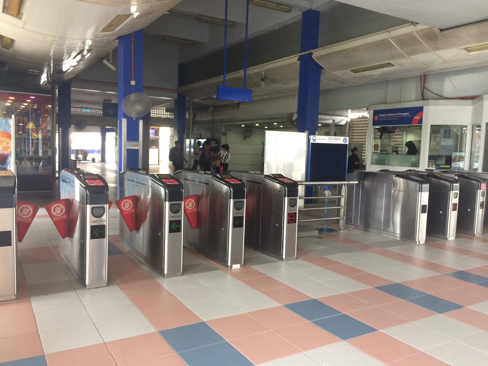 Kuala Lumpur Walk Pics LRT Asia Jaya Station