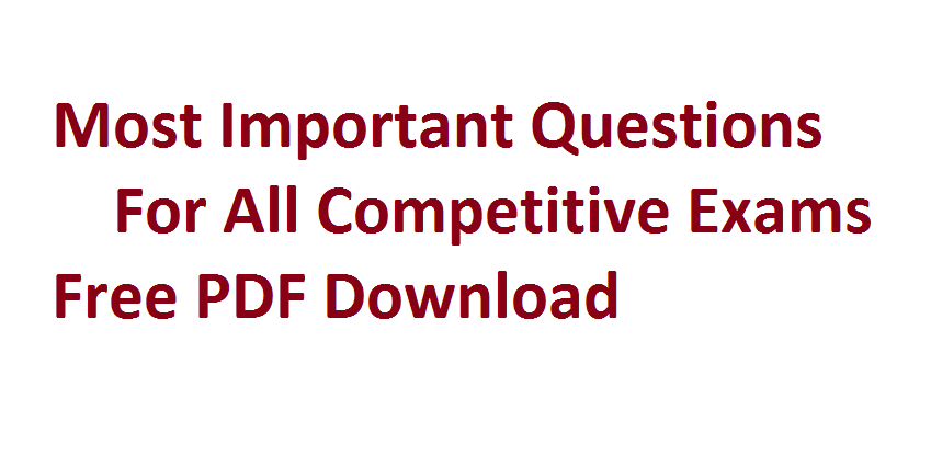 Competitive Math Formula PDF