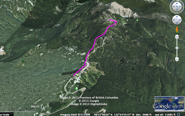 mt. seymour winter trail