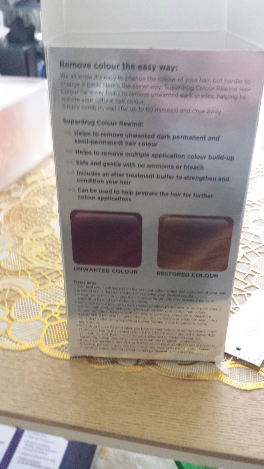 Superdrug's Colour Rewind Review and OMD it actually works!