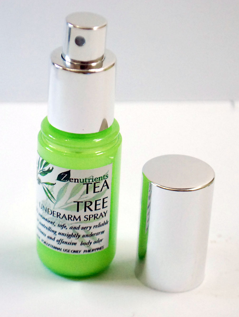 Peachy Pink Sisters Zenutrients Cooling Tea Tree Underarm Deo Spray