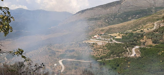 Σε εξέλιξη πυρκαγιά στη Λύβενα του Δήμου Φοινικαίων