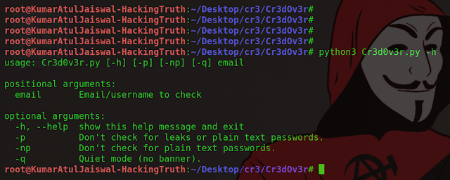 Cr3d0v3r Credential Reuse Attack Tool 