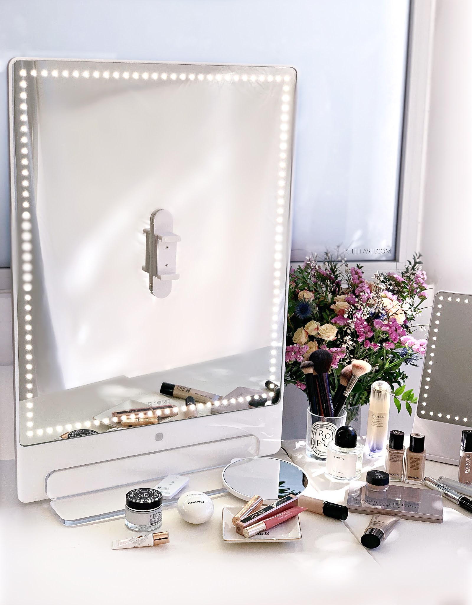 RIKILOVESRIKI by Glamcor The Riki Tall LED Vanity Mirror (with