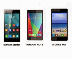 Infinix Zero, Innjoo Note or Gionee M2: Which of These 3 Hot, Similar-Price-Range Phones Will You Rock? 