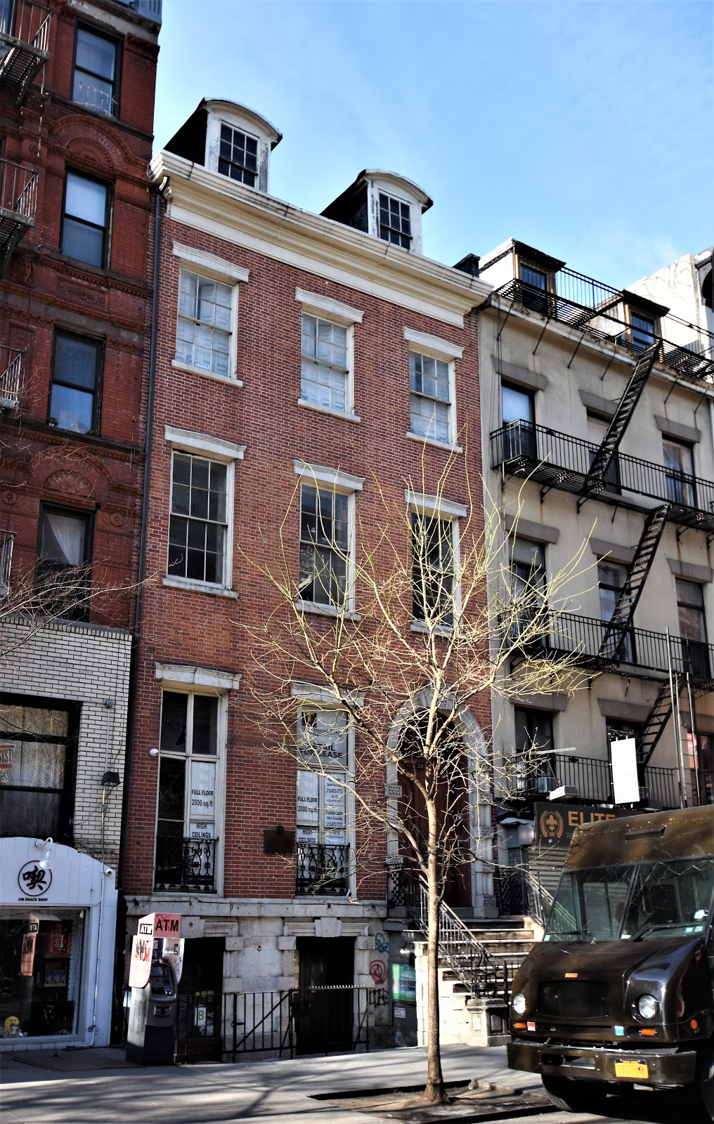 Daytonian in Manhattan The Daniel Leroy House 20 St. Mark's Place