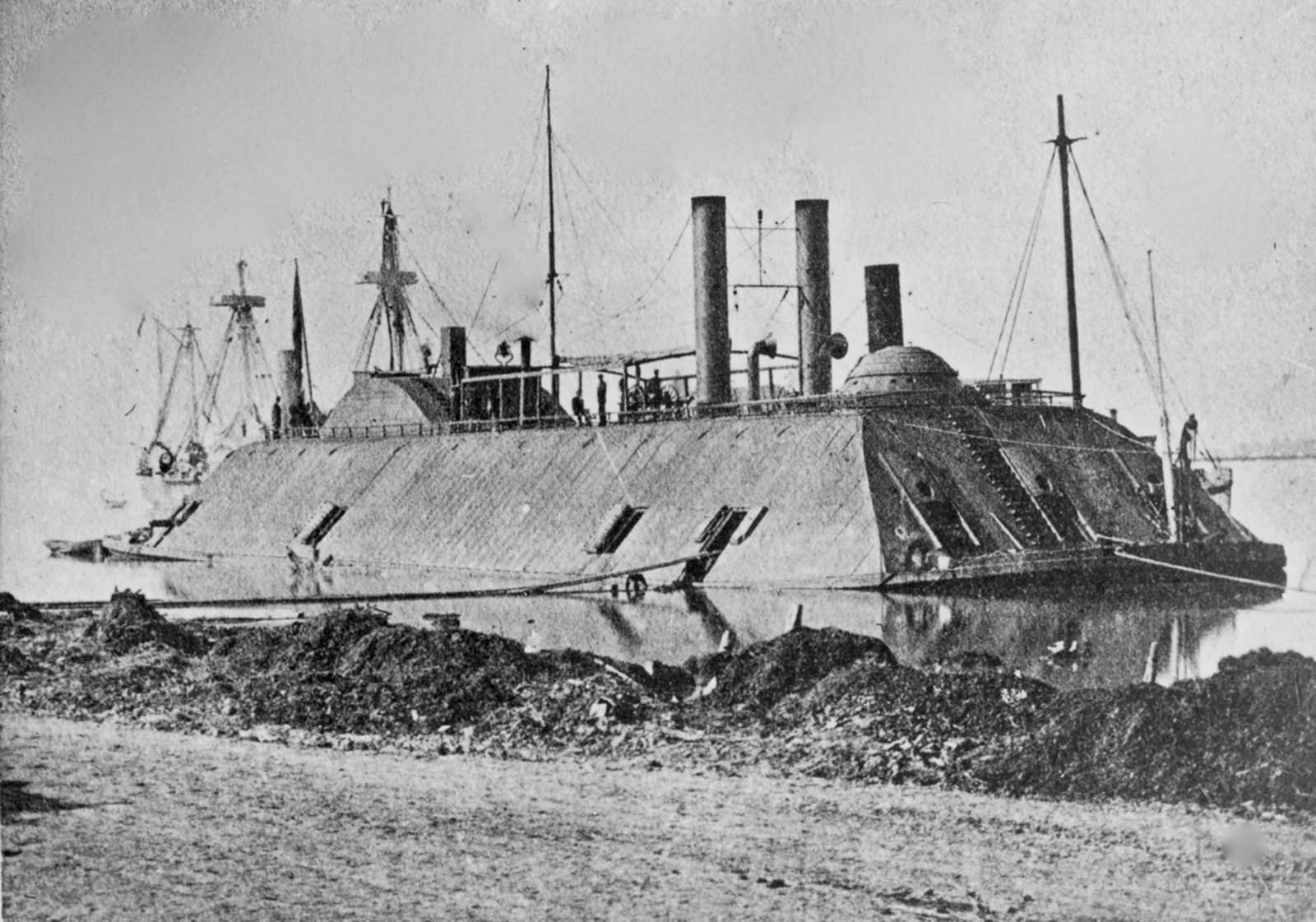 ironclad ships civil war photographs