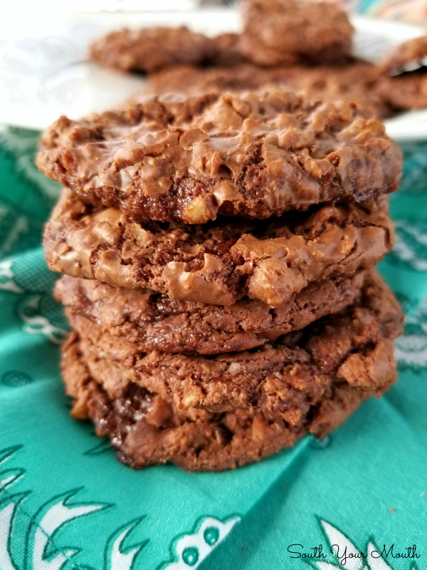 South Your Mouth: One-Bowl Brownie Cookies