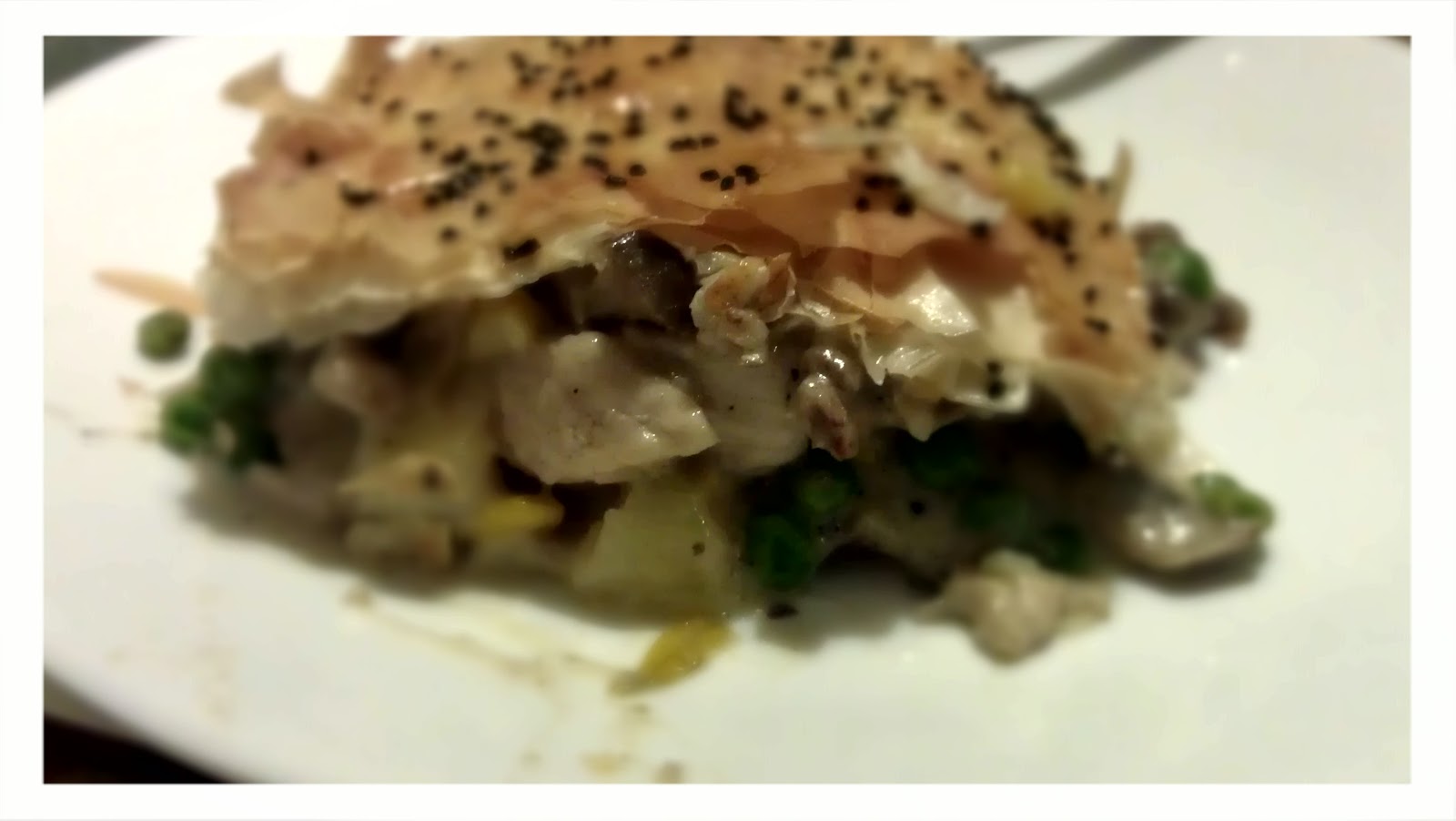 My Humble Kitchen: Chicken pie in filo pastry