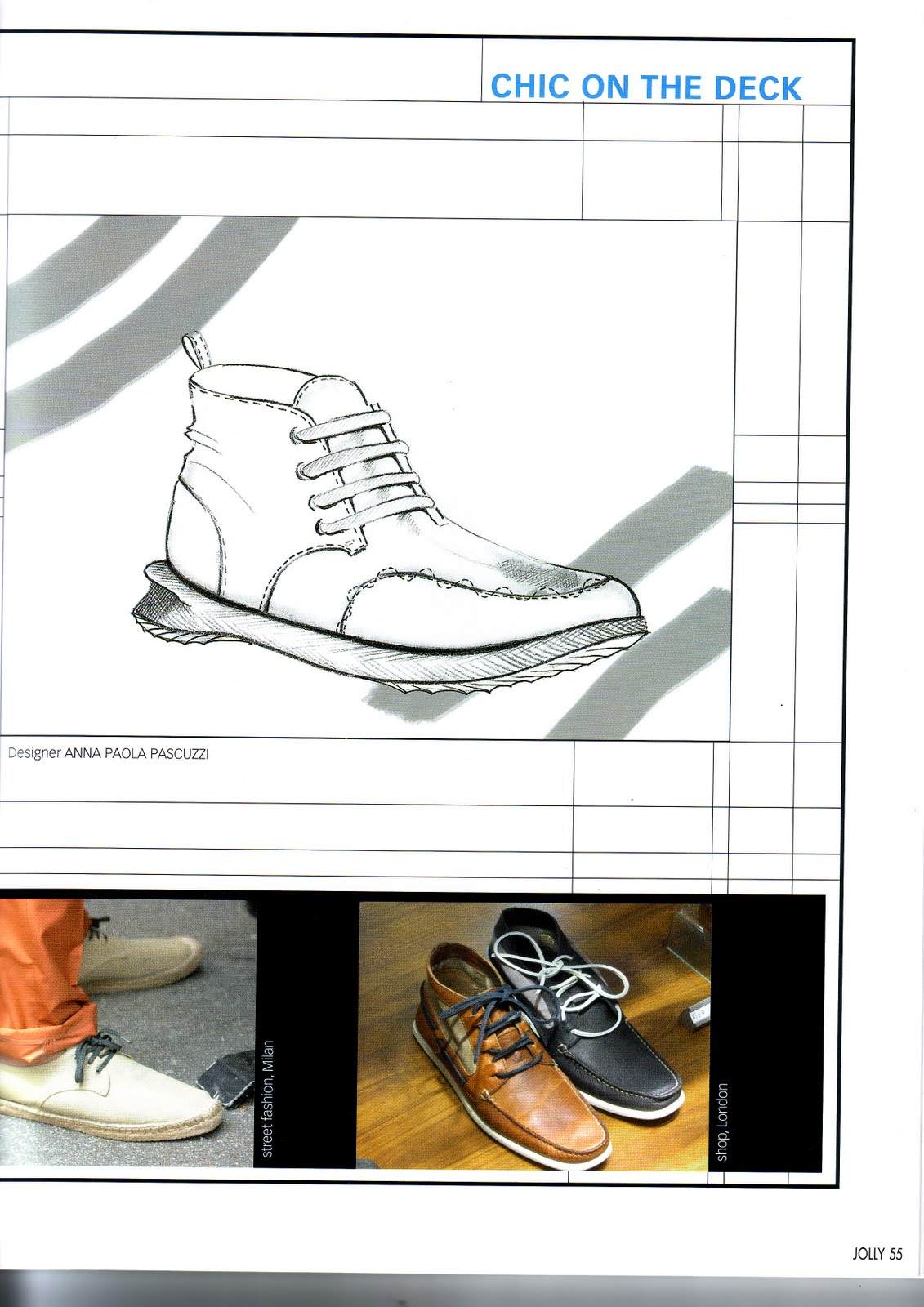 Italian Shoe Design Services Published Men shoes illustrations