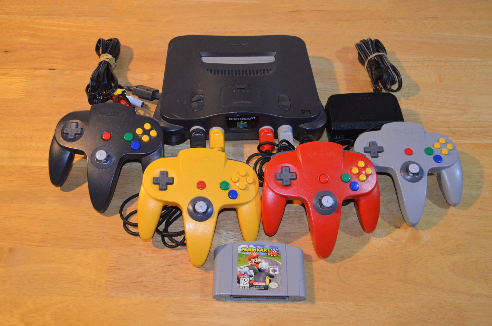 Nintendo 64 + Jogo Mario Kart ou MARIO 64 Completinho Pronto Para Jogar