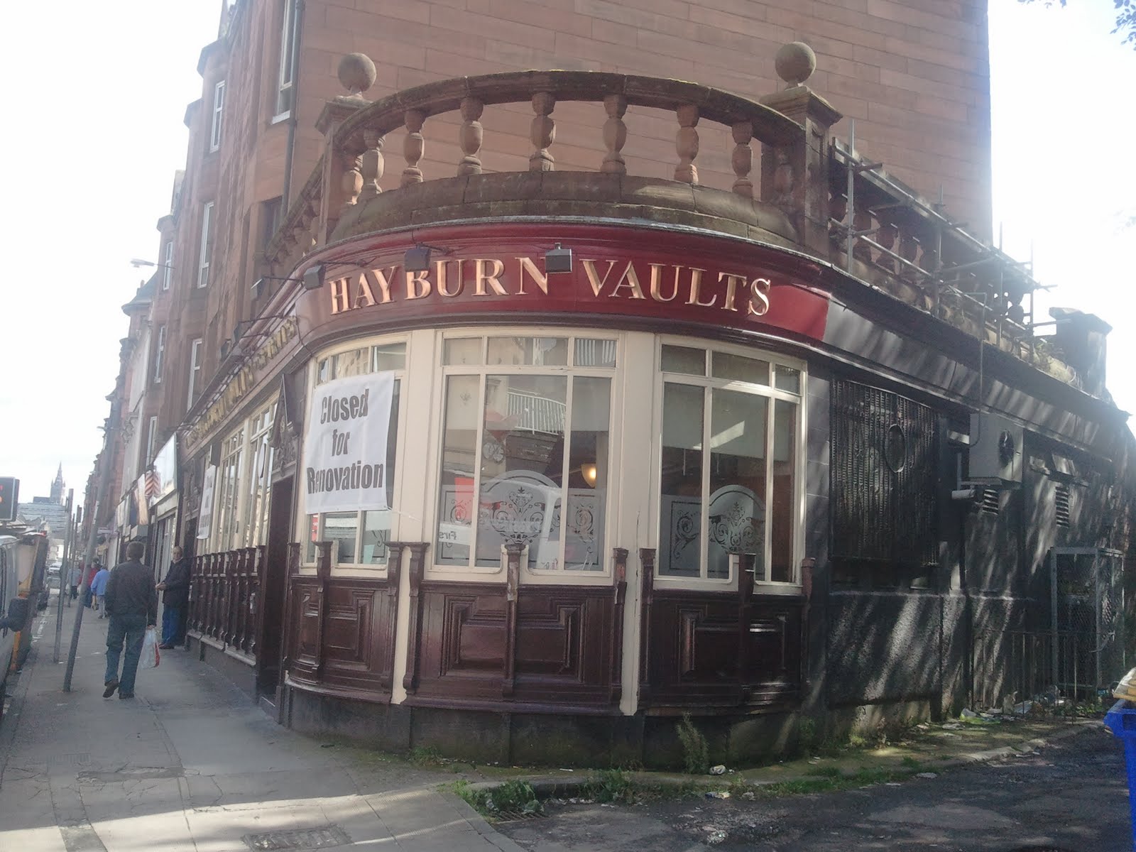 A Hauf Stop Hayburn Vaults