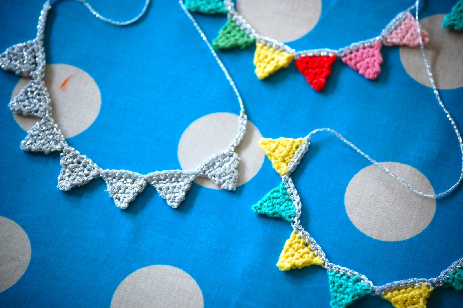 Вязаная гирлянда своими руками