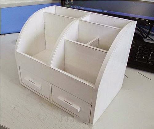 cardboard desktop drawers