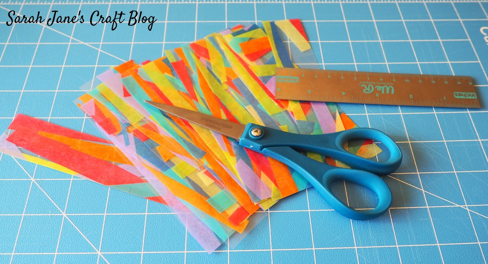 Laminated Tissue Paper Bookmarks
