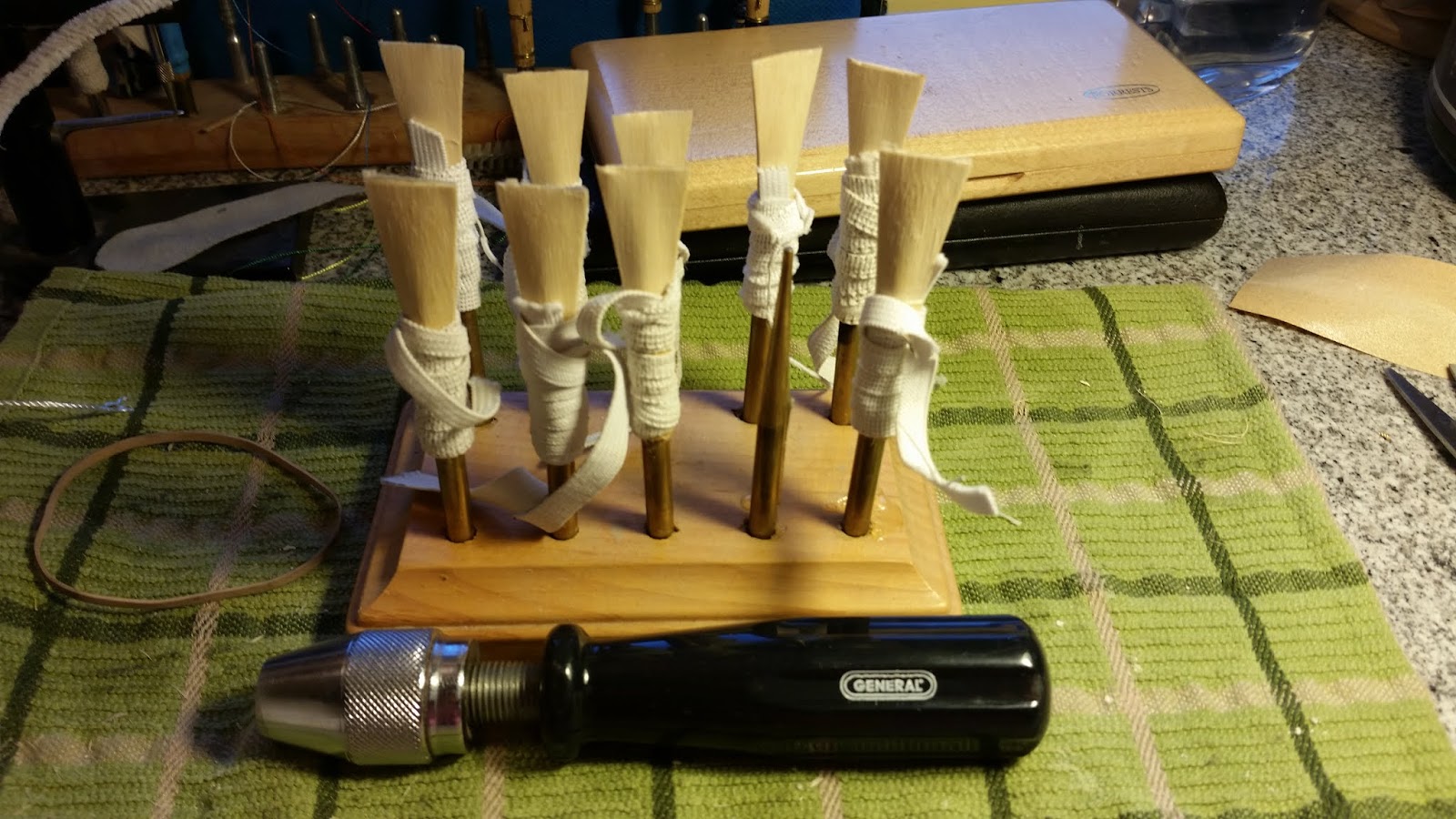 Bassoon With a View How I Make Reeds 20122017