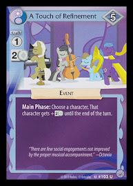 My Little Pony A Touch of Refinement Premiere CCG Card