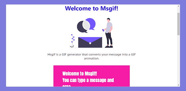Msgif 文字動圖產生器