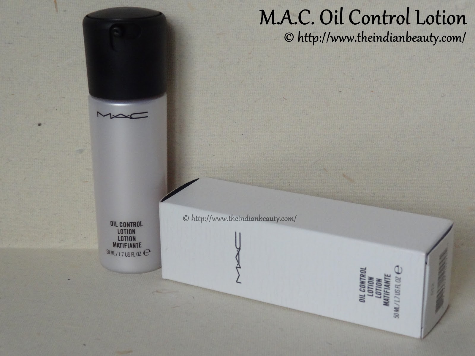 Oil Control lotion: Review - The Indian Blog