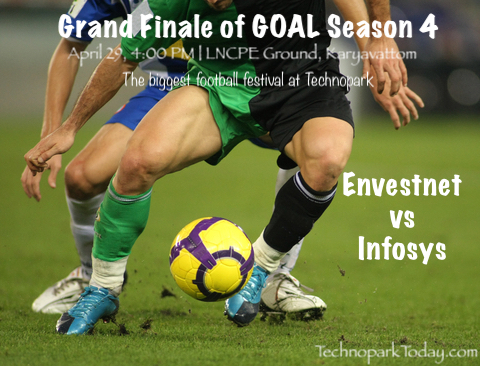 Goal football tournament technopark trivandrum 