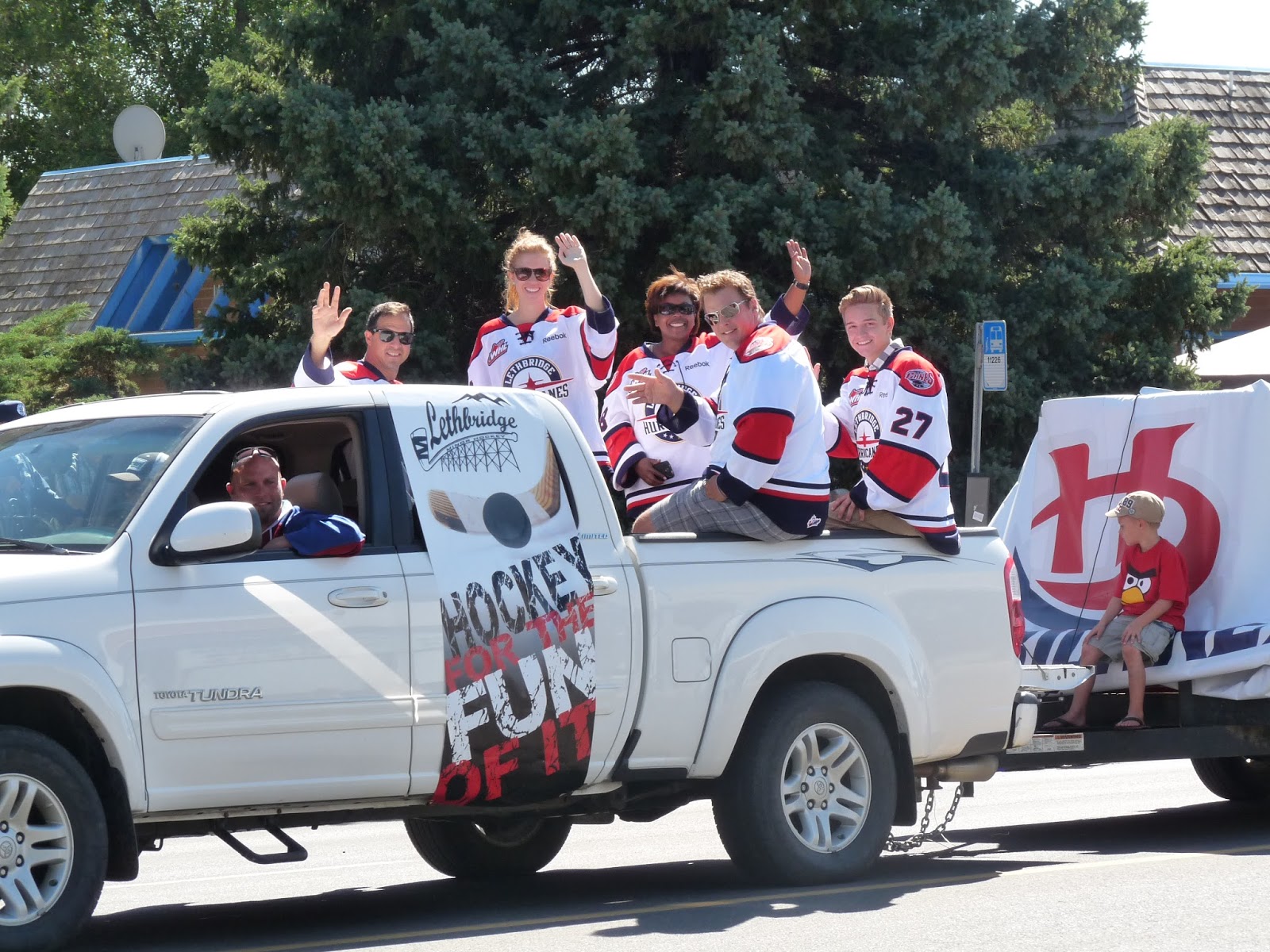Hurricane Watch Hurricanes in WhoopUp Days Parade