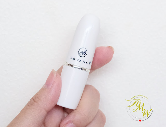 a photo of EB Advance Supreme Lipstick Review in Kylie Creme by Nikki Tiu of www.askmewhats.com
