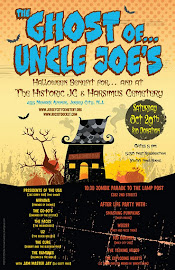 The Ghost of Uncle Joe's : Halloween Benefit Show for the Historic JC and Harsimus Cemetery