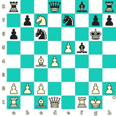 Les Blancs jouent et matent en 2 coups - Siegbert Tarrasch vs Fiedler, Nuremberg, 1892