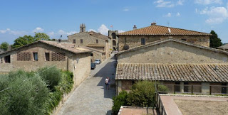 Vistas de Monteriggioni desde sus murallas.