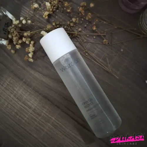 Wardah Crystal Secret Exfoliating Toner Cara Pakai