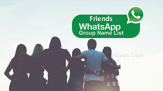 WhatsApp Group Names For Friends - Hindi & English