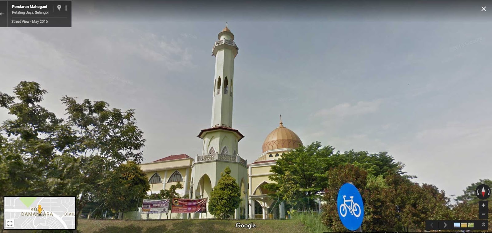 Masjid Kuning Kota Damansara : Masjid kuning kota damansara (raudhah