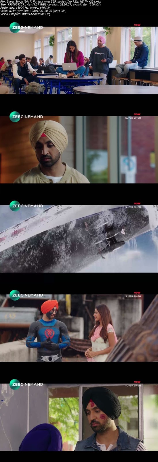 Super Singh (2017) Punjabi 720p HDTV
